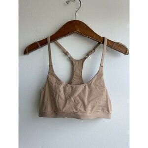 SKIMS Fits Everybody Racerback Scoop Neck Bra Bralette Nude Sz S